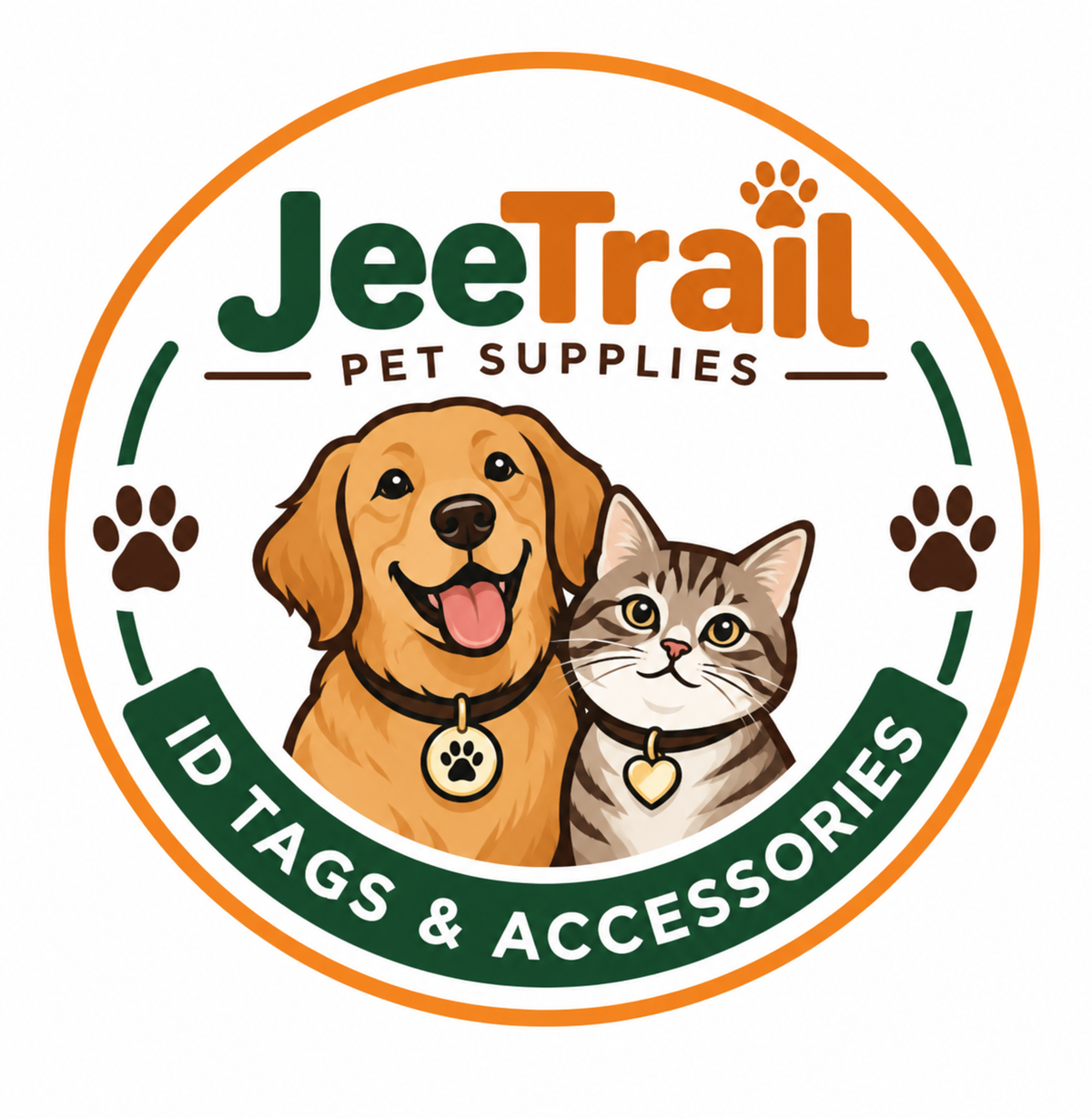 Personalized Pet ID Tag – Custom Dog & Cat Name Tag