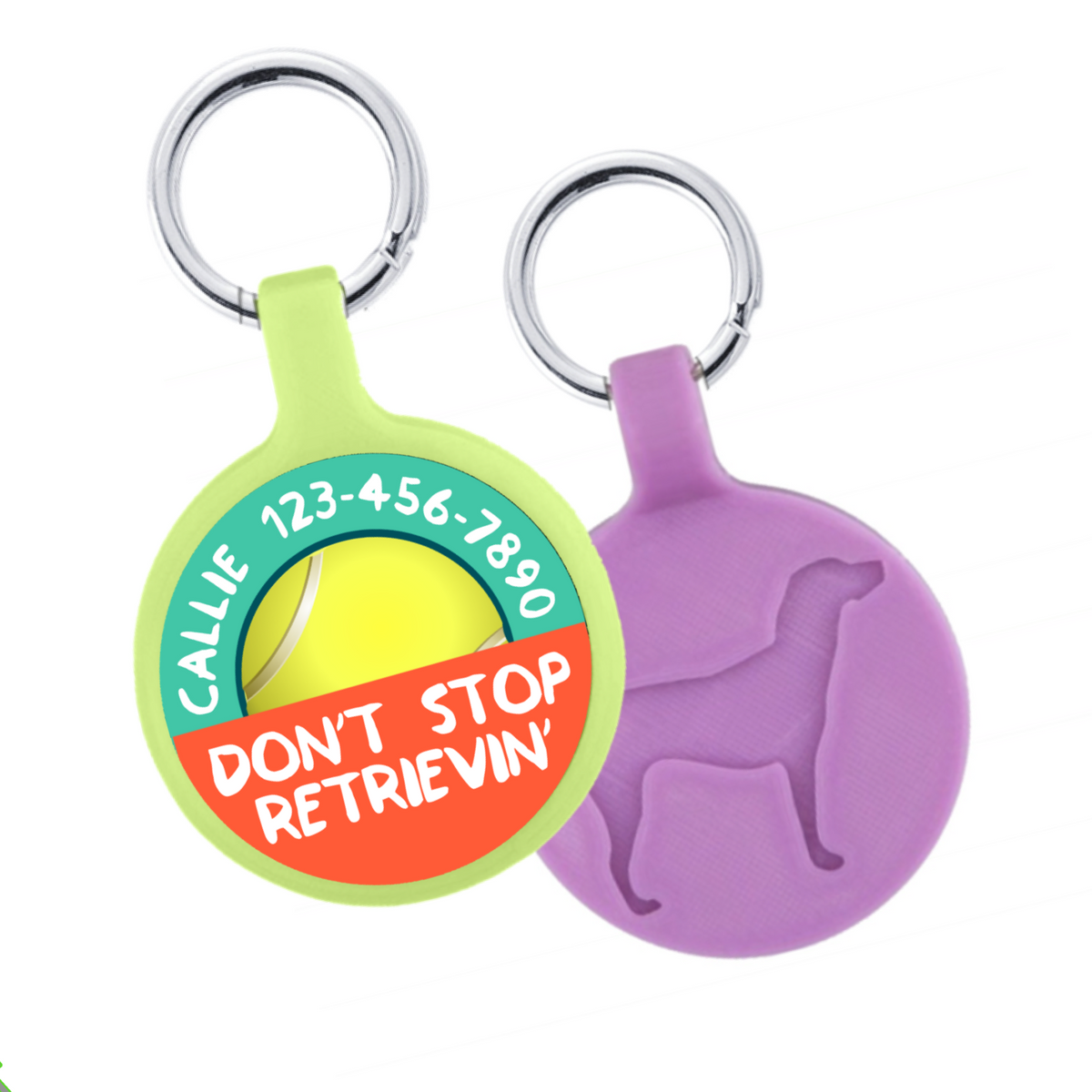 Personalized Pet ID Tag – Custom Dog & Cat Name Tag